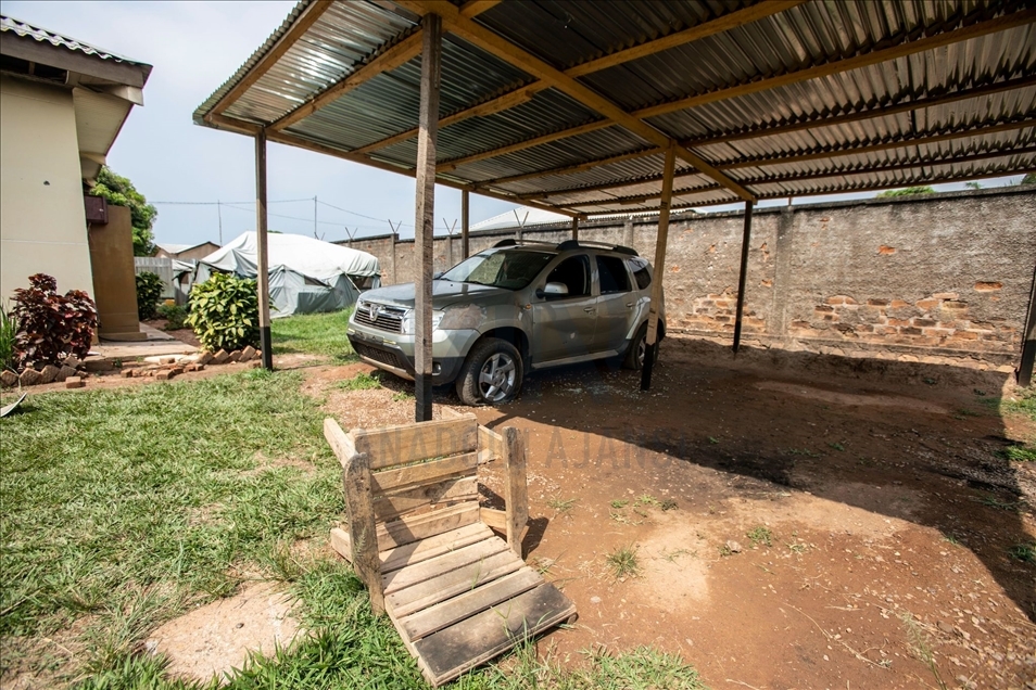 Bangui- République centrafricaine: photos de la maison de l'ex-président François Bozizé