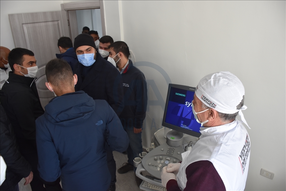 Barış Pınarı bölgesinde Türkiye'nin desteğiyle 11. sağlık merkezi hizmete girdi