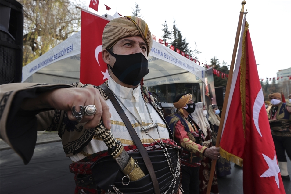 Atatürk'ün Ankara'ya gelişinin 101. yıl dönümü