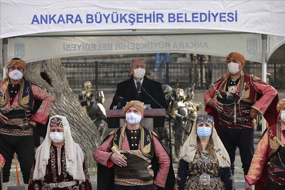 Atatürk'ün Ankara'ya gelişinin 101. yıl dönümü
