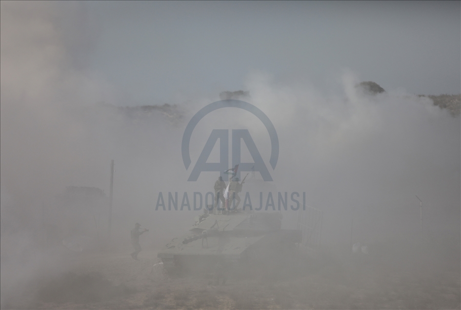 الأجنحة العسكرية بـ"غزة" تنظم مناورة مشتركة