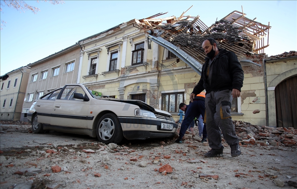 Hrvatska: Razoran potres devastirao Petrinju i Sisak