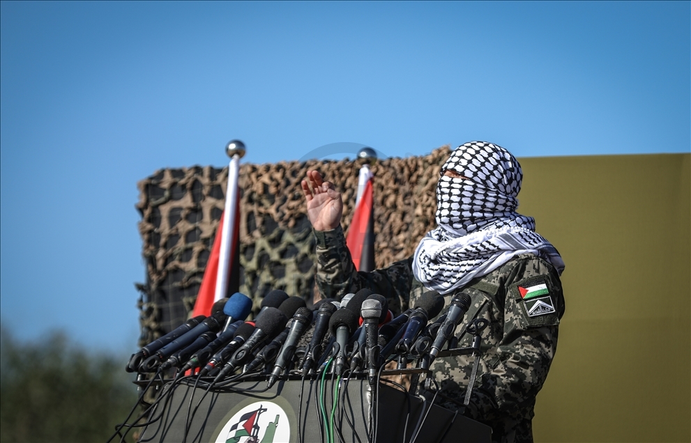 Latihan tempur gabungan di Gaza