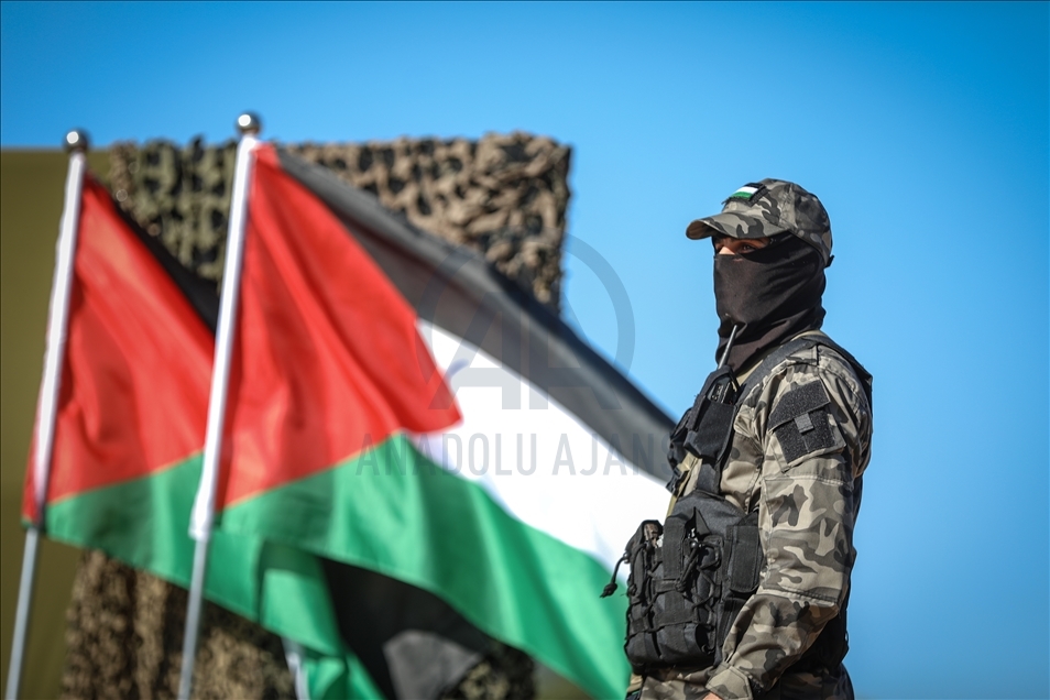 Latihan tempur gabungan di Gaza
