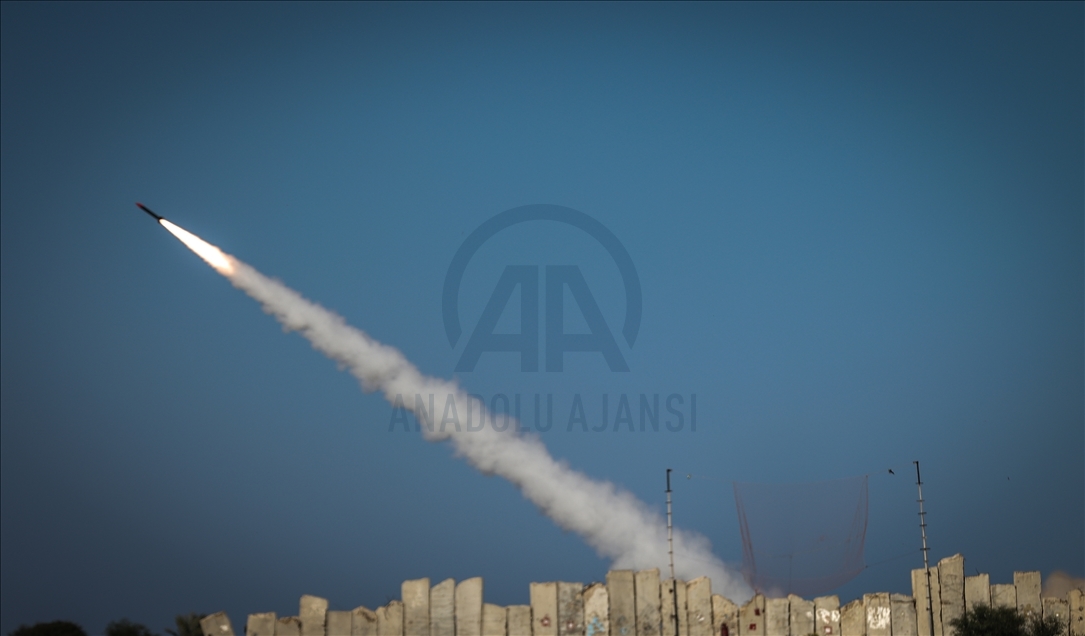 Latihan tempur gabungan di Gaza