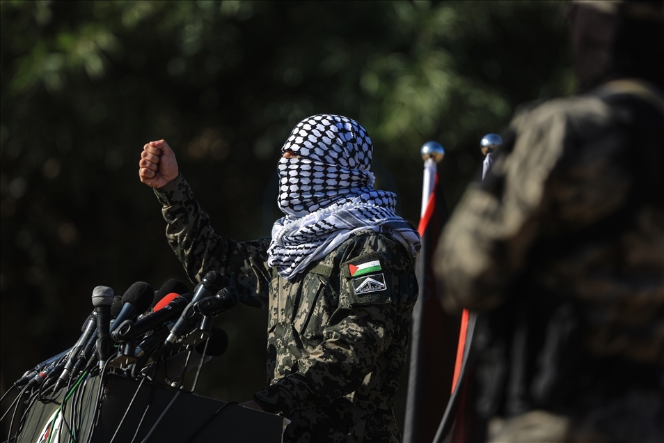 Latihan tempur gabungan di Gaza