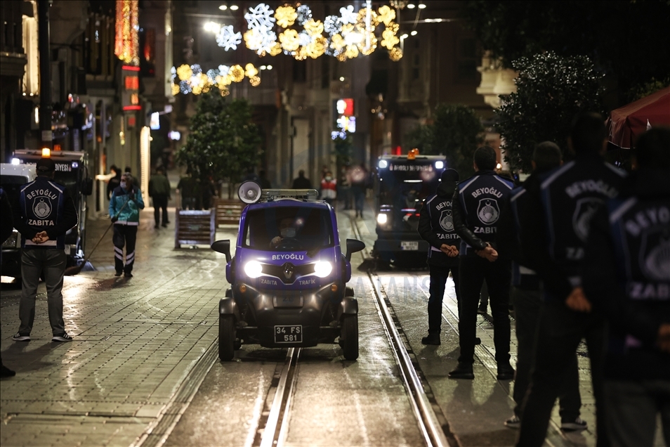 Sokağa çıkma kısıtlaması başladı