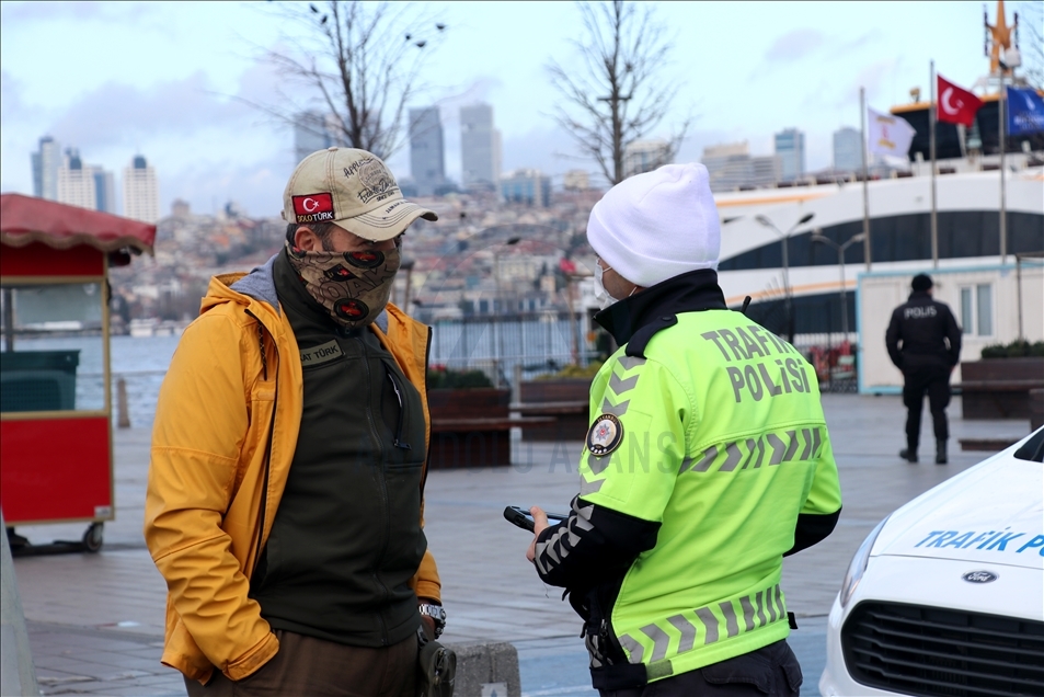 İstanbul'da yeni yılın ilk günü sakin geçiyor