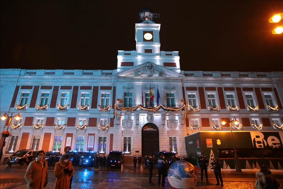 Svjetske metropole u novu godinu ušle bez spektakularnih dočeka: MADRID