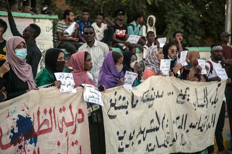 ذكرى فض اعتصام الخرطوم.. وقفة احتجا