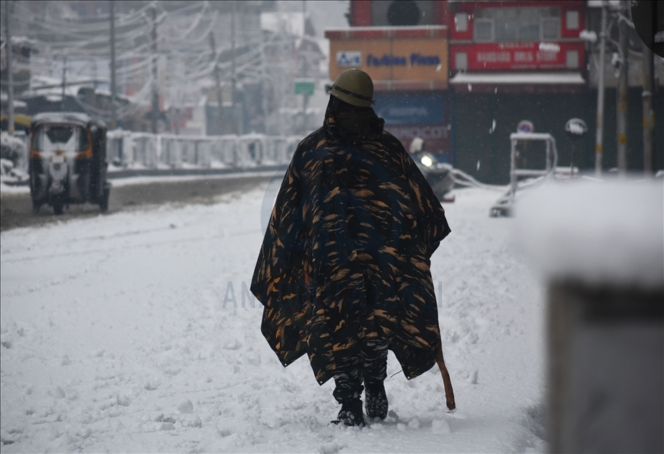 First snowfall of 2021