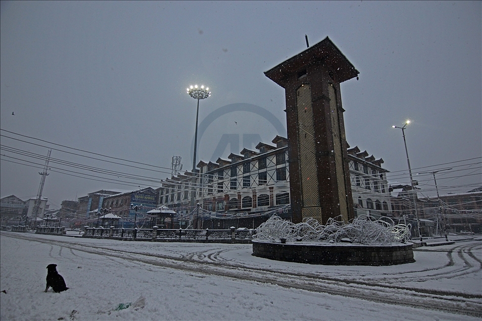 First snowfall of 2021