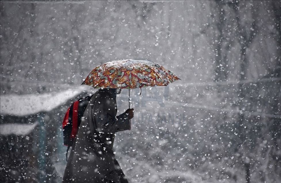 First snowfall of 2021