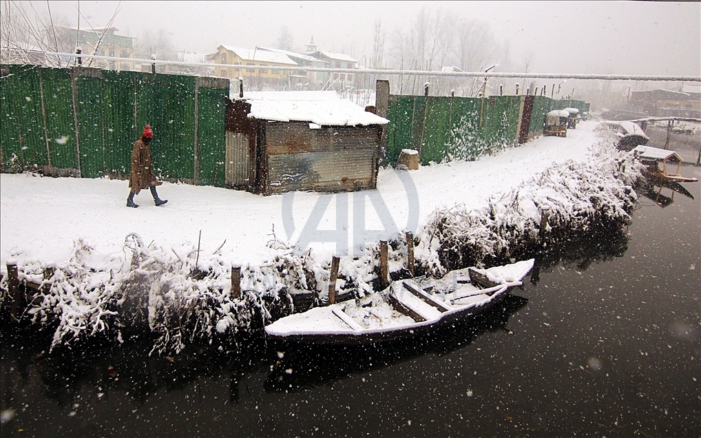 First snowfall of 2021