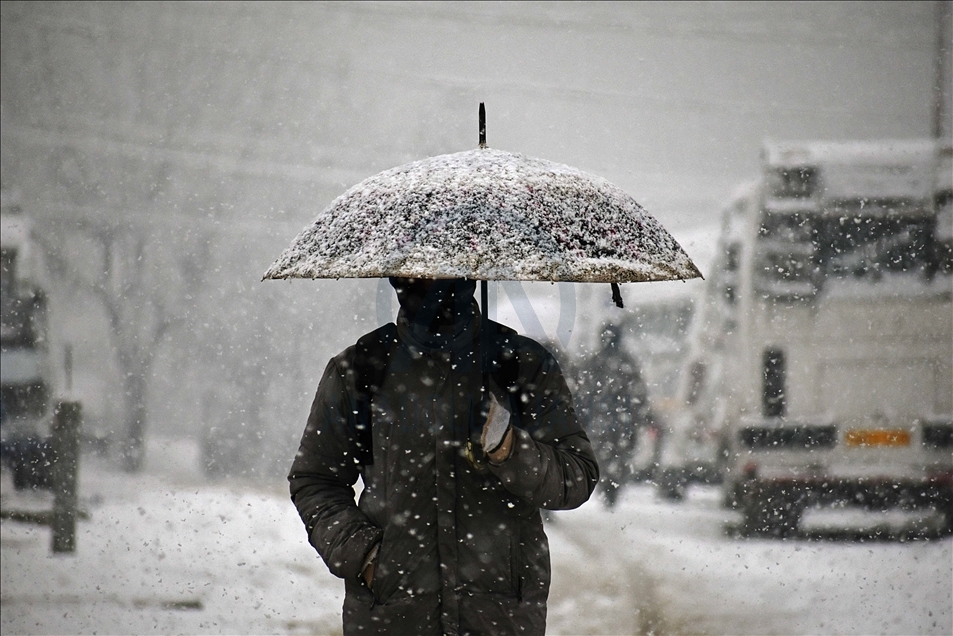 First snowfall of 2021