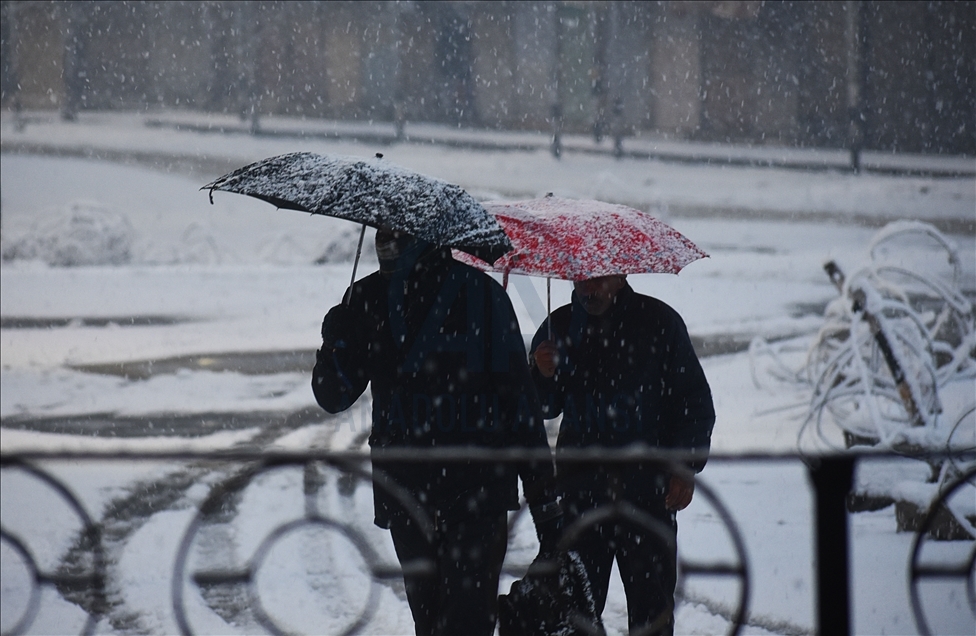 First snowfall of 2021