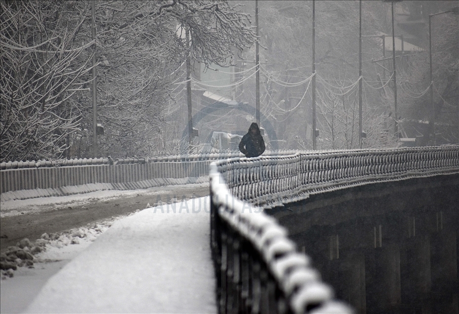 First snowfall of 2021