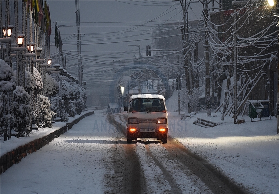 First snowfall of 2021