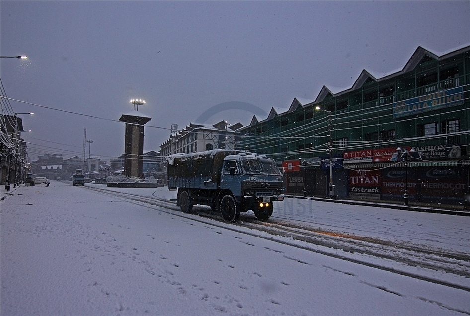 First snowfall of 2021