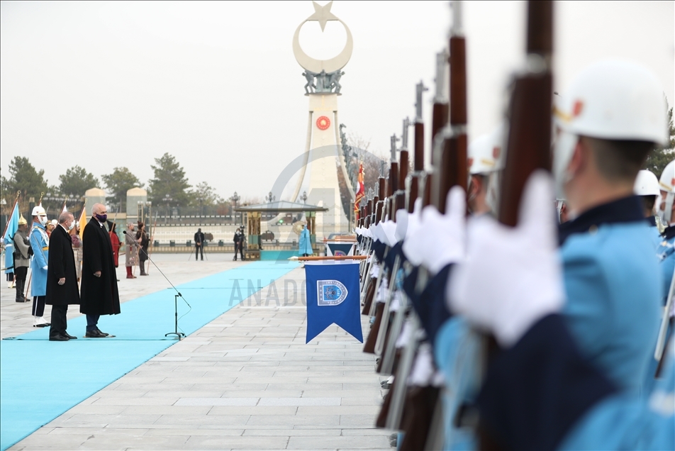 Cumhurbaşkanı Erdoğan, Arnavutluk Başbakanı Rama'yı Resmi Törenle ...