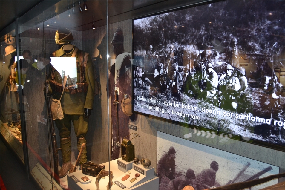 Çanakkale Savaşları Mobil Müzesi Bilecik'te ziyarete açıldı