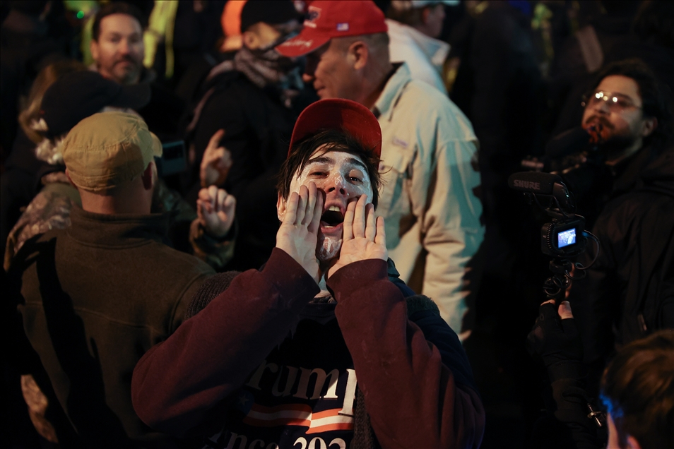 Trump destekçileri seçim protestoları için başkent Washington'da toplandı