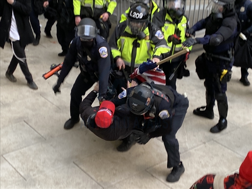 Trump supporters storm Capitol building in Washington