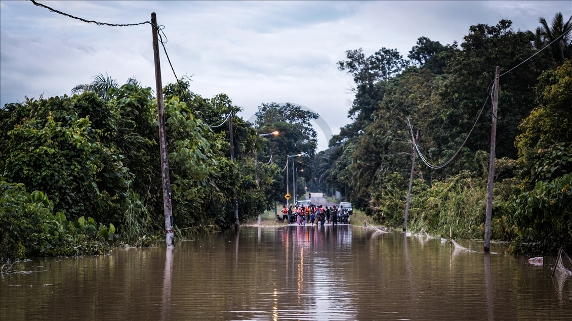 Lebih dari 20.000 orang mengungsi akibat banjir di Pahang, Malaysia