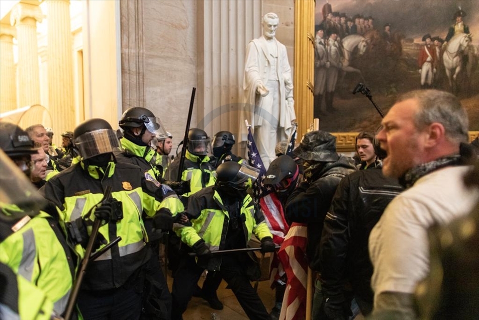 Trump supporters storm Capitol building in Washington
