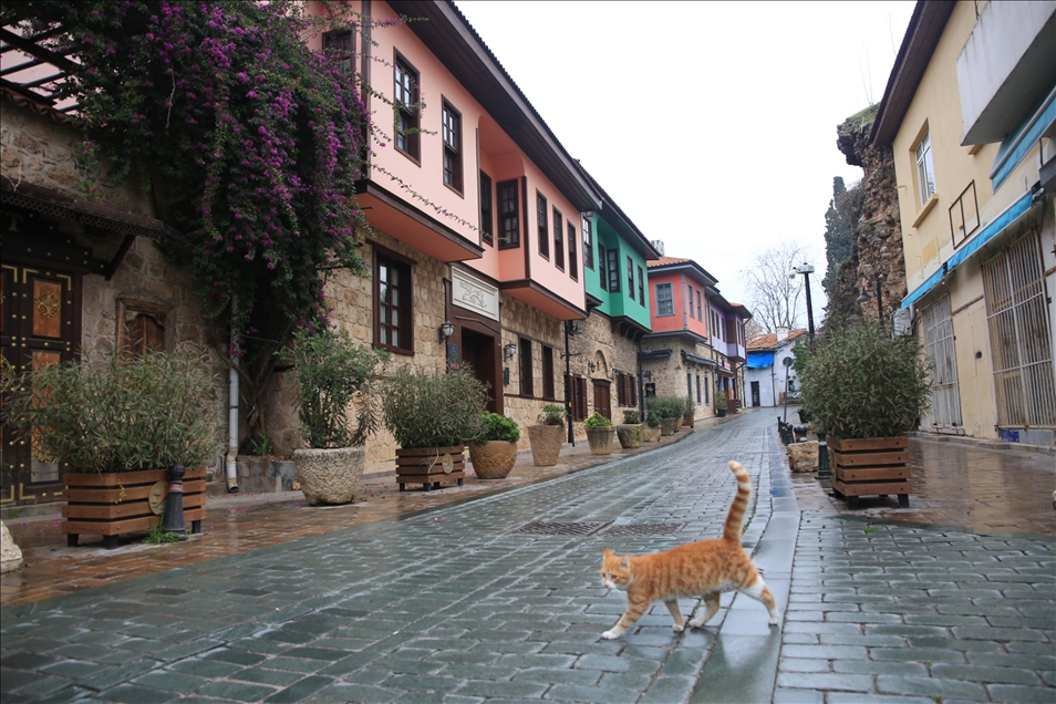 Antalya, Muğla, Isparta ve Burdur'da yeni yılın ilk gününde sessizlik yaşandı