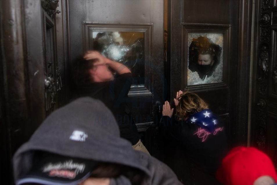 Trump supporters storm Capitol building in Washington
