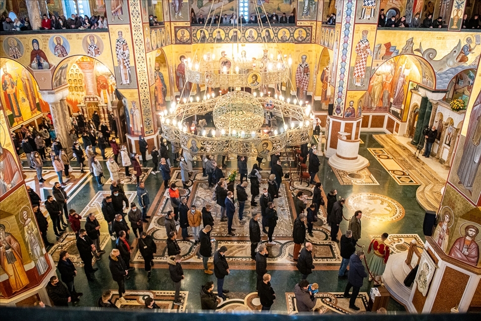 La iglesia Ortodoxa celebra su Navidad