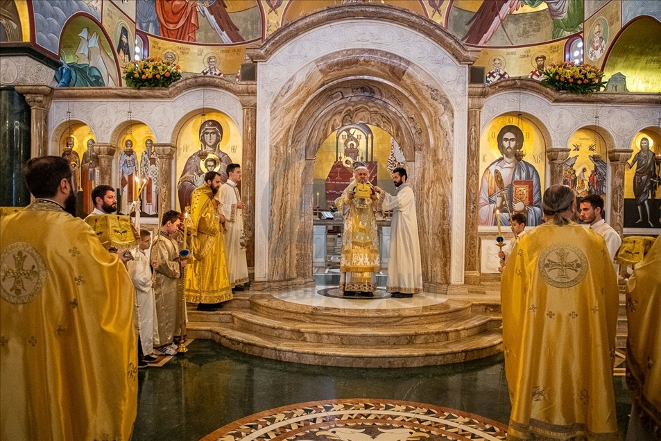 La iglesia Ortodoxa celebra su Navidad
