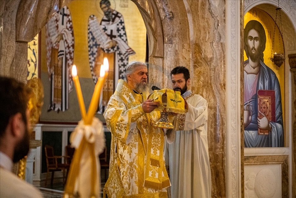 La iglesia Ortodoxa celebra su Navidad