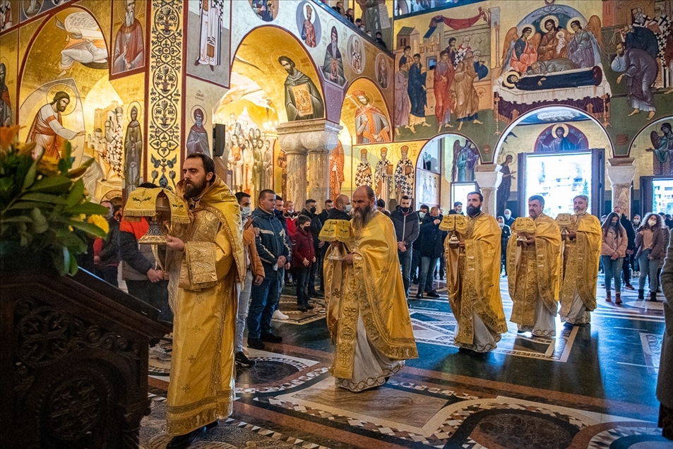 La iglesia Ortodoxa celebra su Navidad