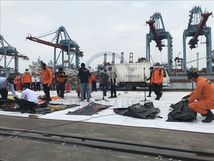 Search and rescue operation continue at Indonesian Sriwijaya Air crash site