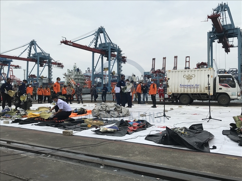 Search and rescue operation continue at Indonesian Sriwijaya Air crash site