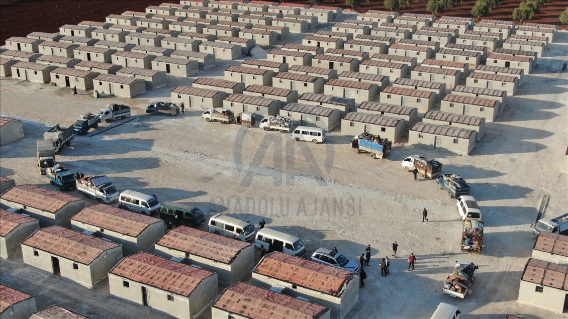 Briquet houses give hope to Syrians in Azez