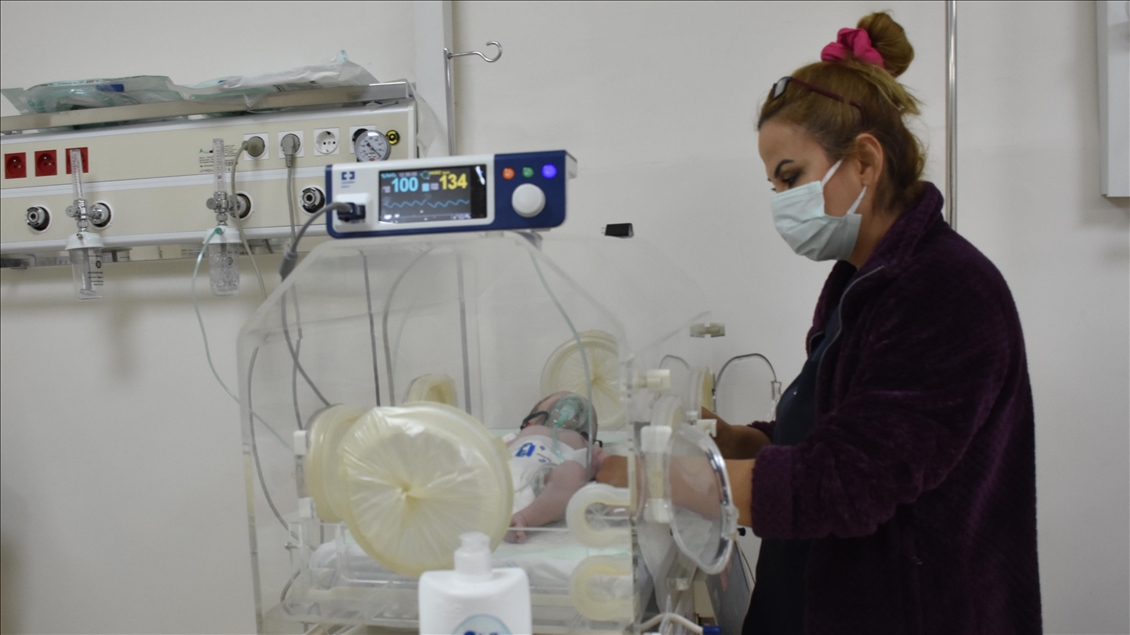 تاسیس بخش مراقبت‌های ویژه نوزادان توسط ترکیه در شمال سوریه