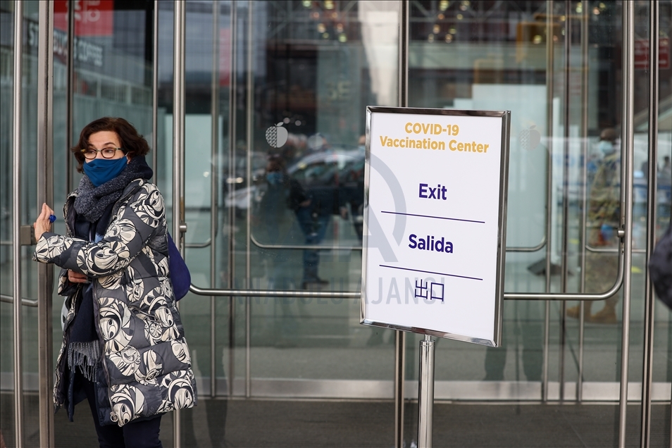 EEUU: apertura del centro de vacunación Jacob Javits en la ciudad de Nueva York