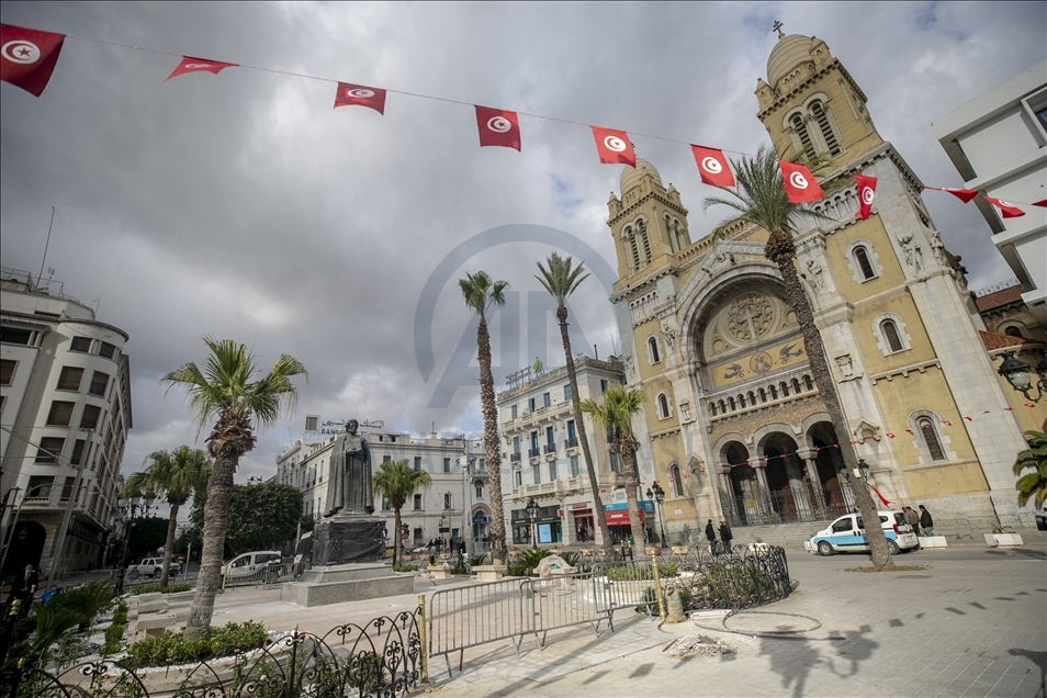 Tunus devriminin 10. yılını Kovid-19 nedeniyle sessiz kutladı
