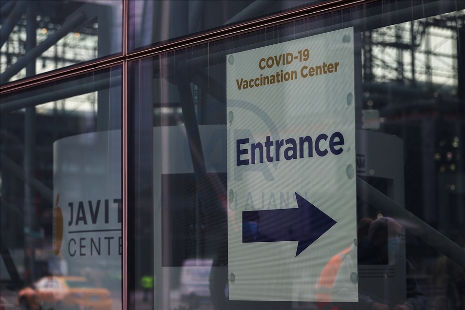 EEUU: apertura del centro de vacunación Jacob Javits en la ciudad de Nueva York