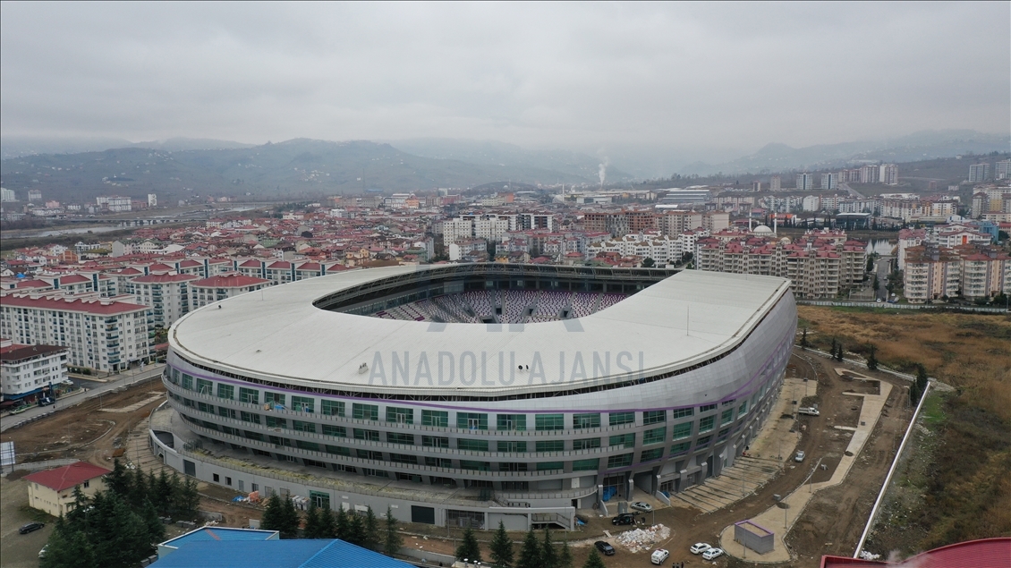 Ordu yeni stadına kavuşuyor