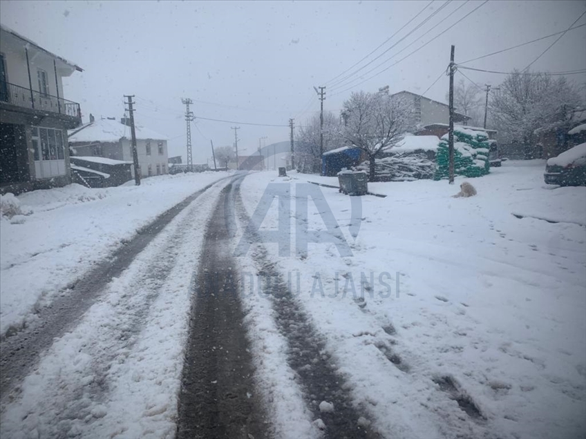 Bingöl'de 115 köy yolunda kar ve tipi nedeniyle ulaşım sağlanamıyor