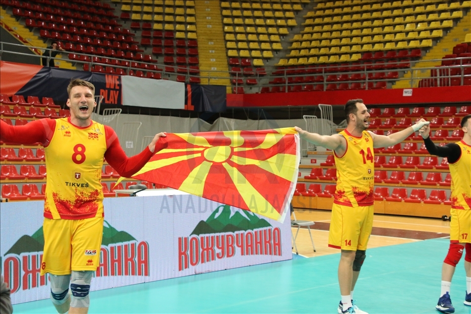 Северна Македонија со победа против Турција се пласираше на ЕП во одбојка