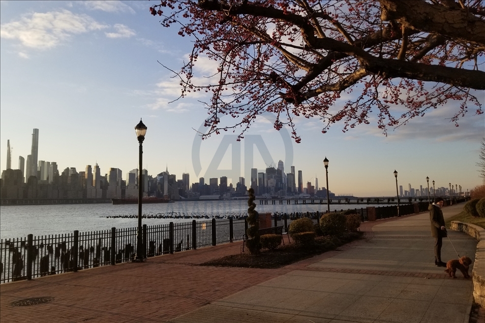 New York'ta gün doğumu