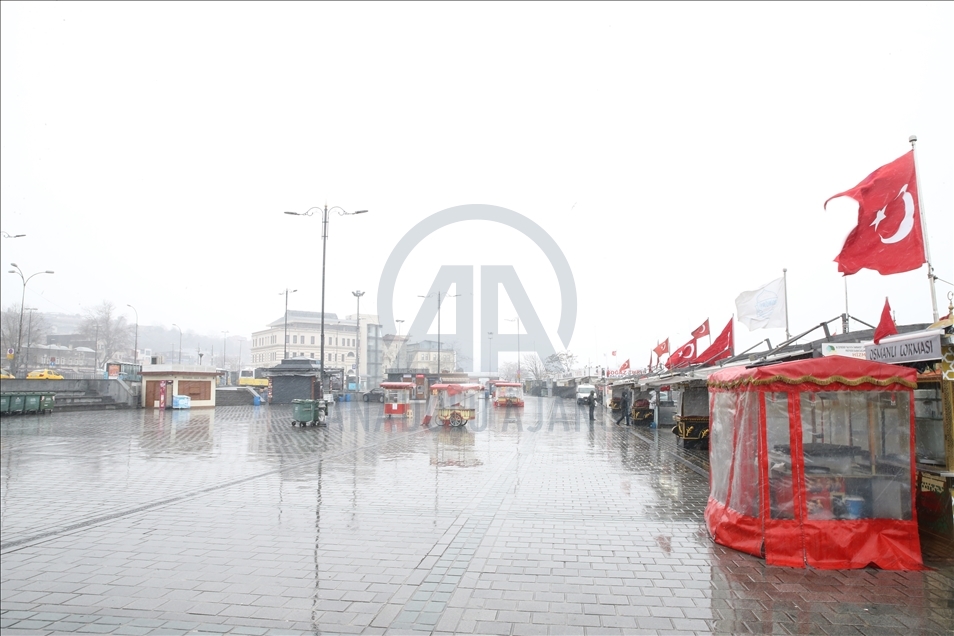İstanbul'da sokağa çıkma kısıtlaması
