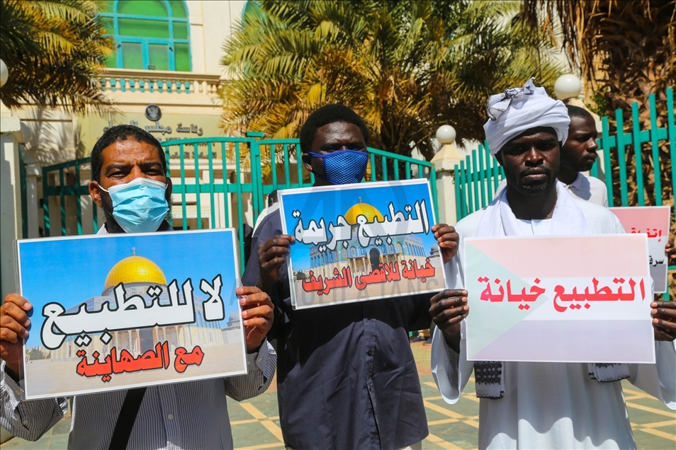 تظاهرات در سودان علیه عادیسازی روابط با اسرائیل