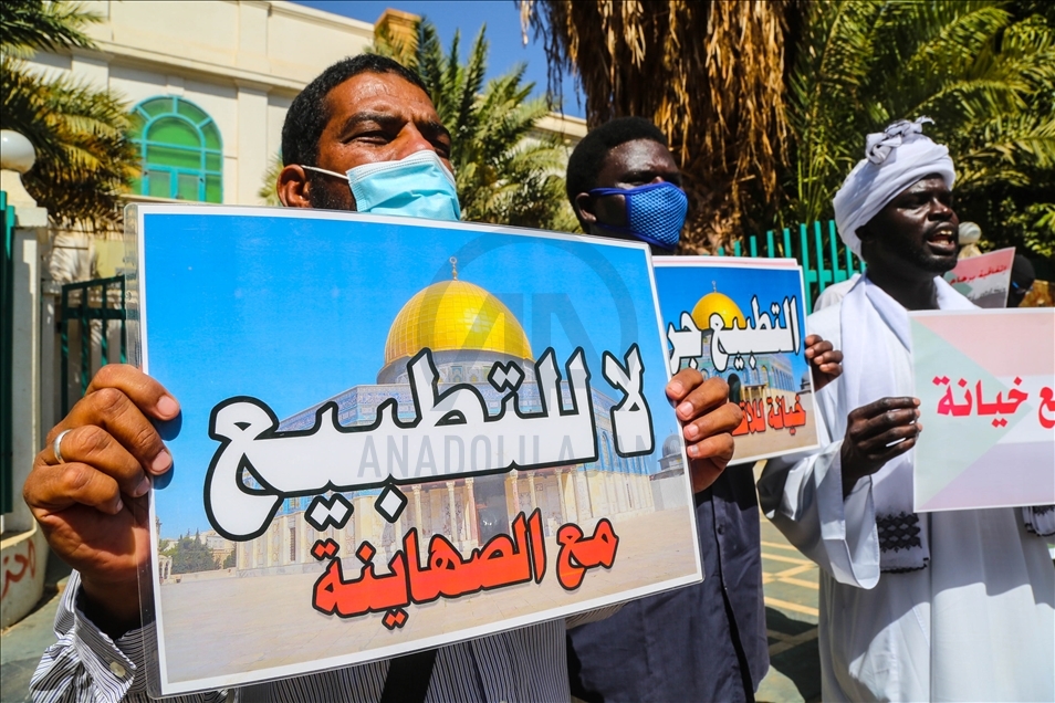 تظاهرات در سودان علیه عادیسازی روابط با اسرائیل
