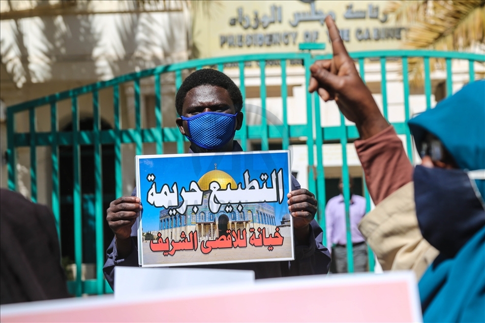 تظاهرات در سودان علیه عادیسازی روابط با اسرائیل